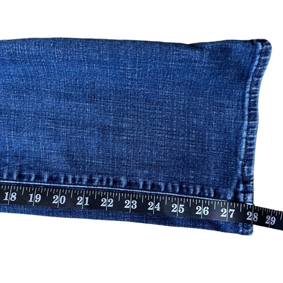 Levi's Women's 505 Straight Blue Jeans Size 32 ( US 14 ) Desert Daze Classic - Picture 6 of 7